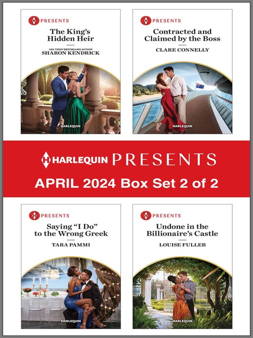 Title details for Harlequin Presents April 2024--Box Set 2 of 2 by Sharon Kendrick - Available